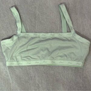 PINK Victoria's Secret Light Green Bandeau